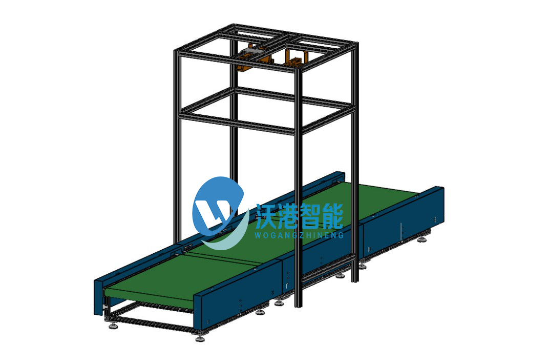 沃港智能稱重掃描一體機，提升物流快遞發(fā)貨效率